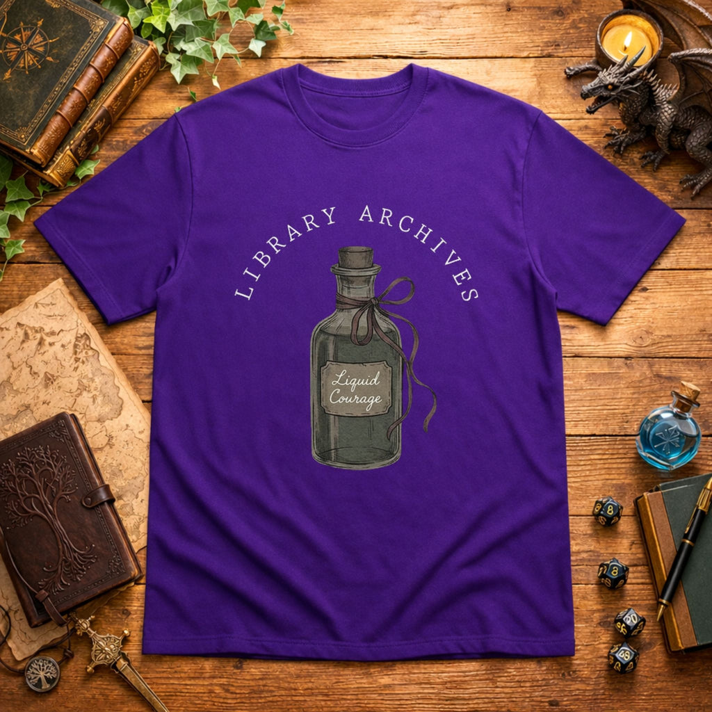 Library Archives Potion Bottle B T-Shirt