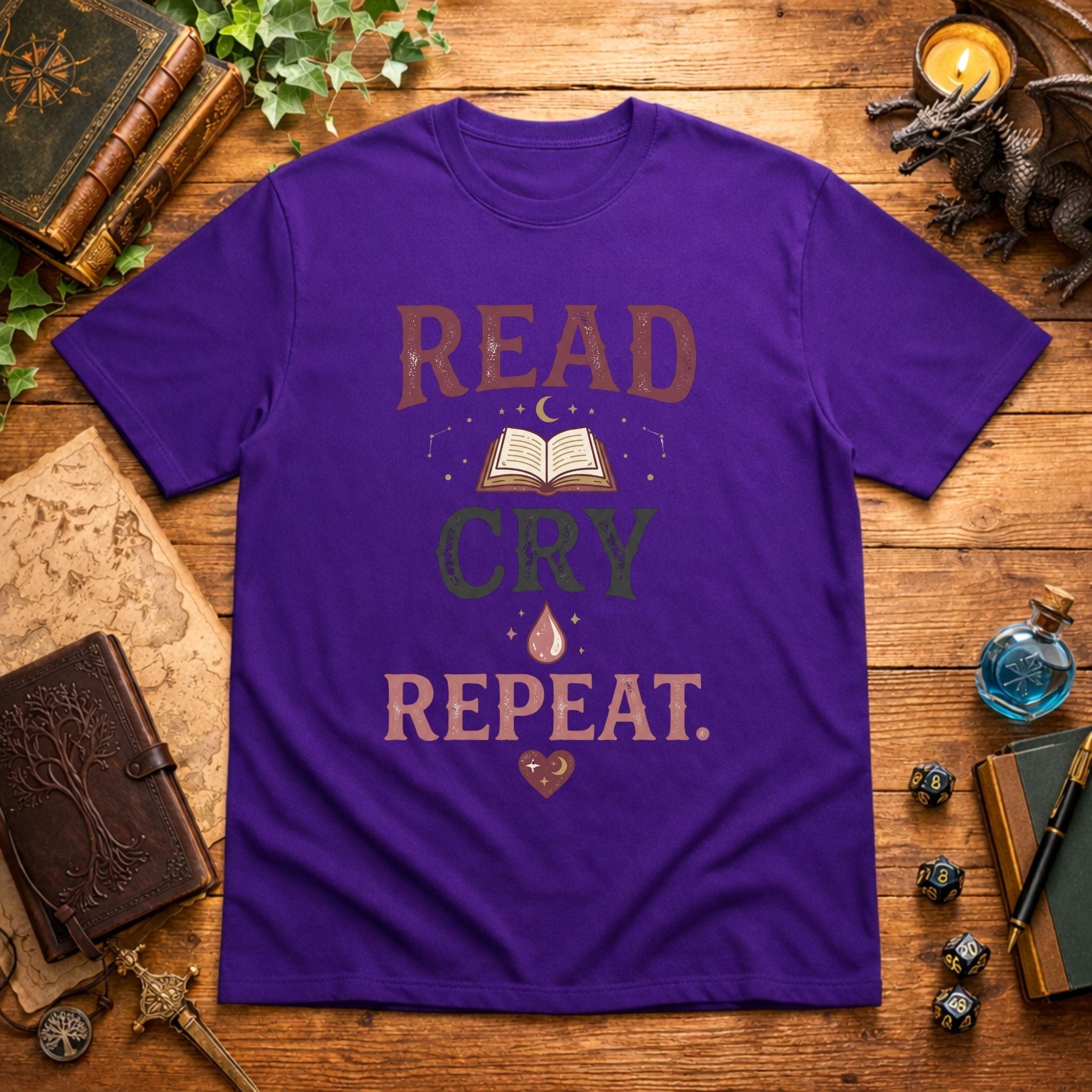 Read, Cry, Repeat T-Shirt