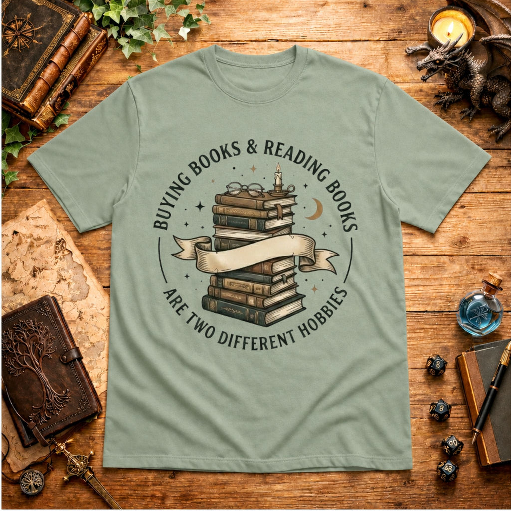 Buying Books & Reading Books T-Shirt