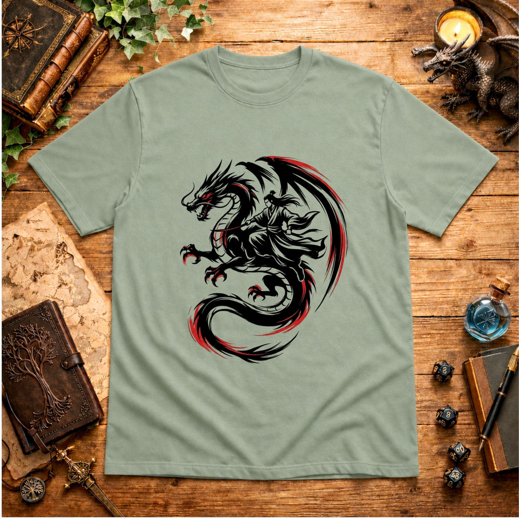 Black Red Dragon T-Shirt