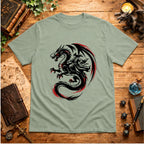 Black Red Dragon T-Shirt