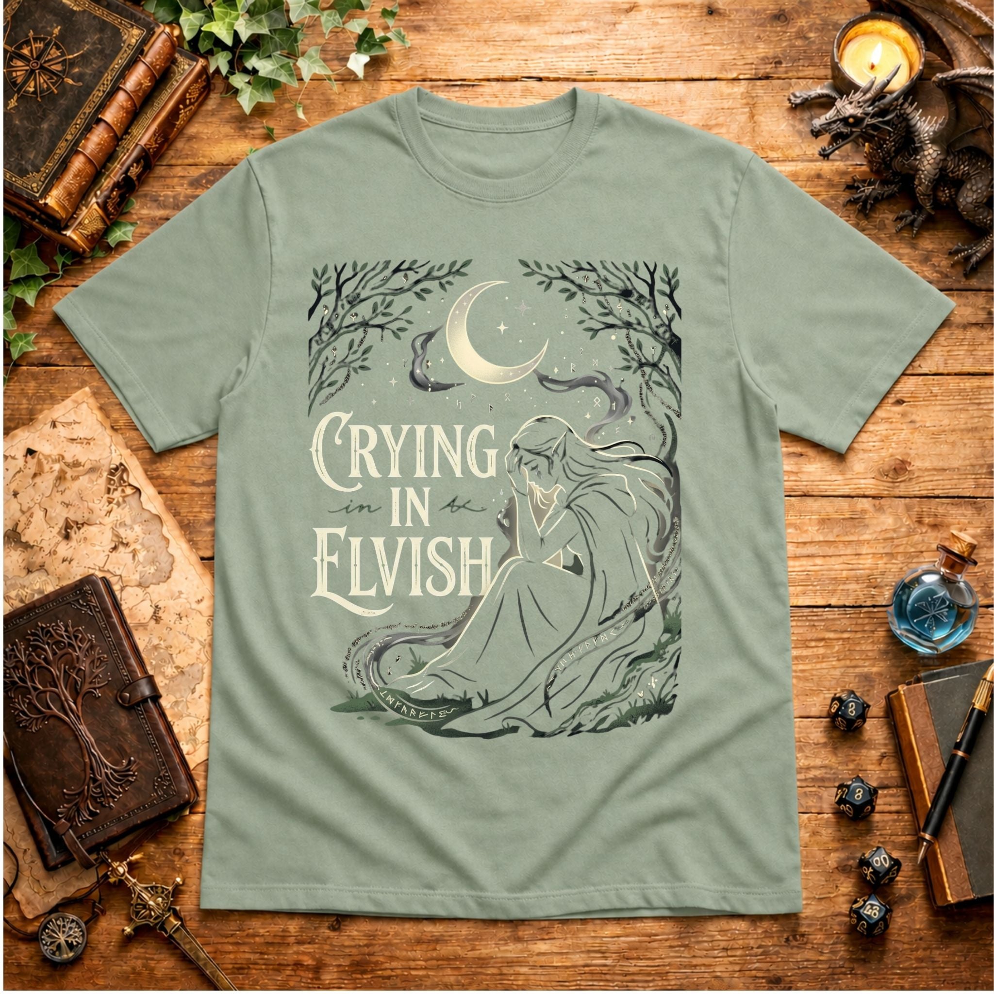 Crying in Elvish T-Shirt