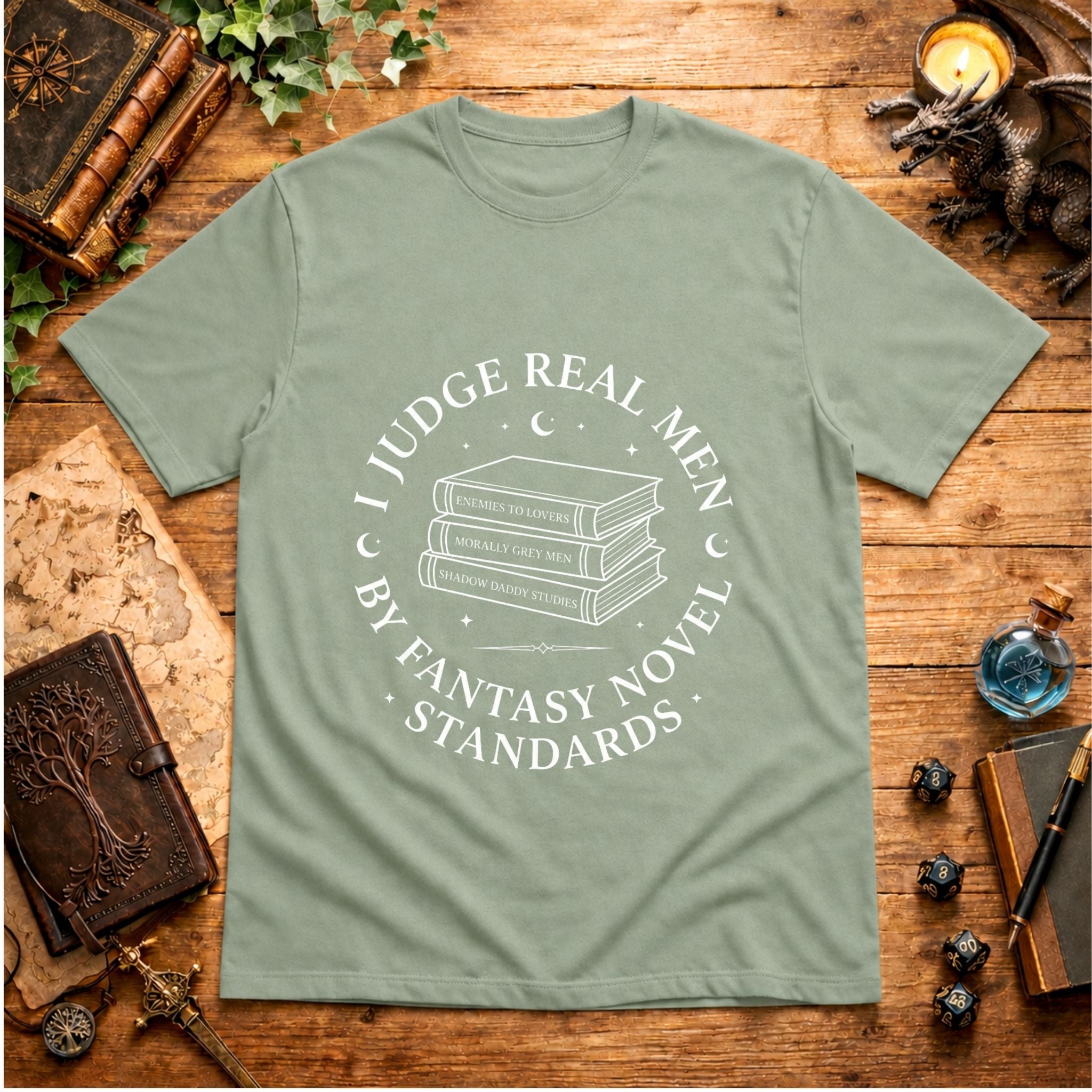I Judge Real Men T‑Shirt