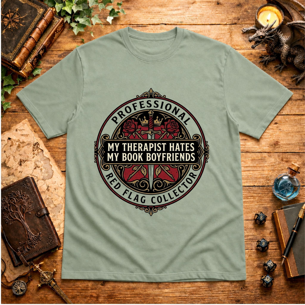 My Therapist Hates My Book Boyfriends T-Shirt