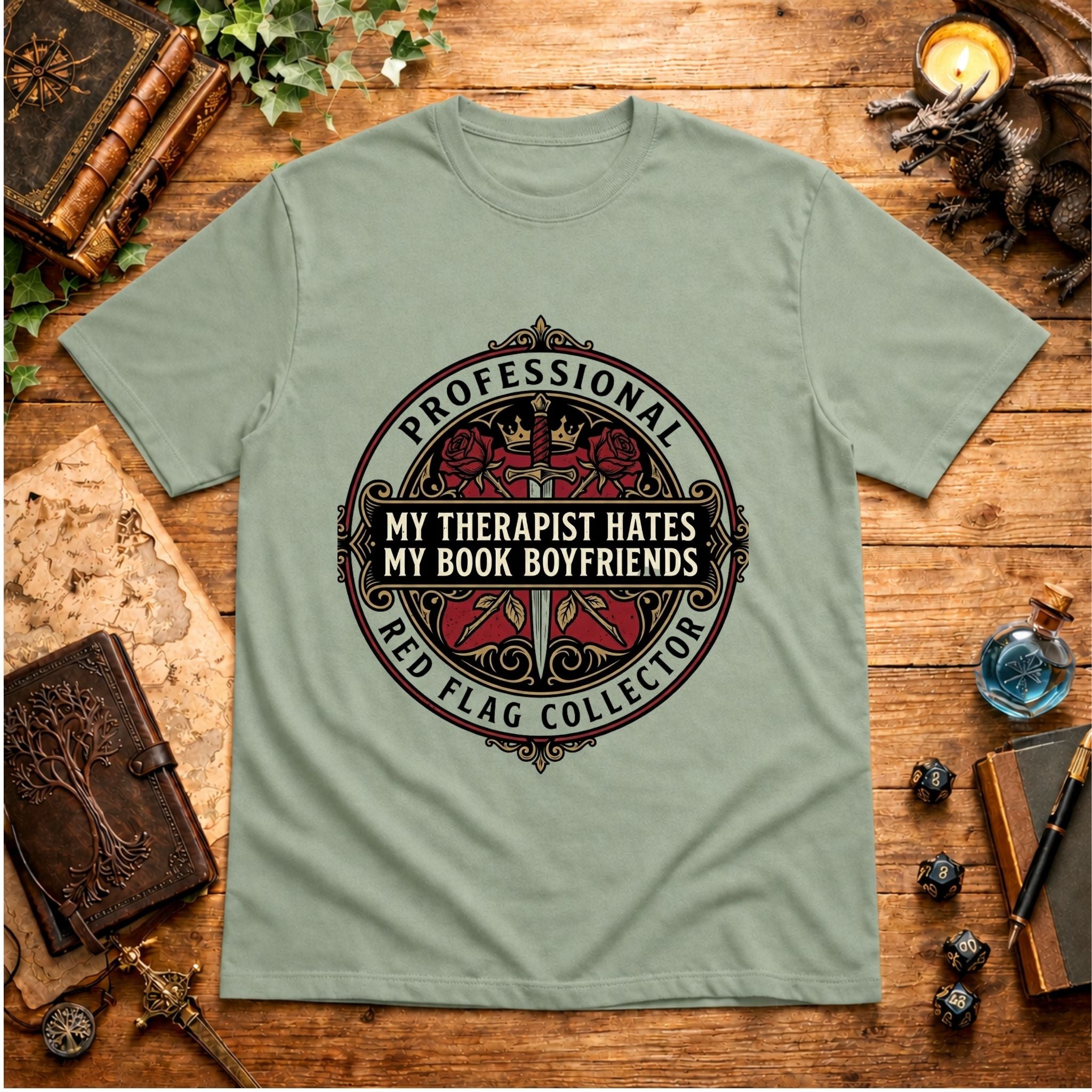 My Therapist Hates My Book Boyfriends T-Shirt