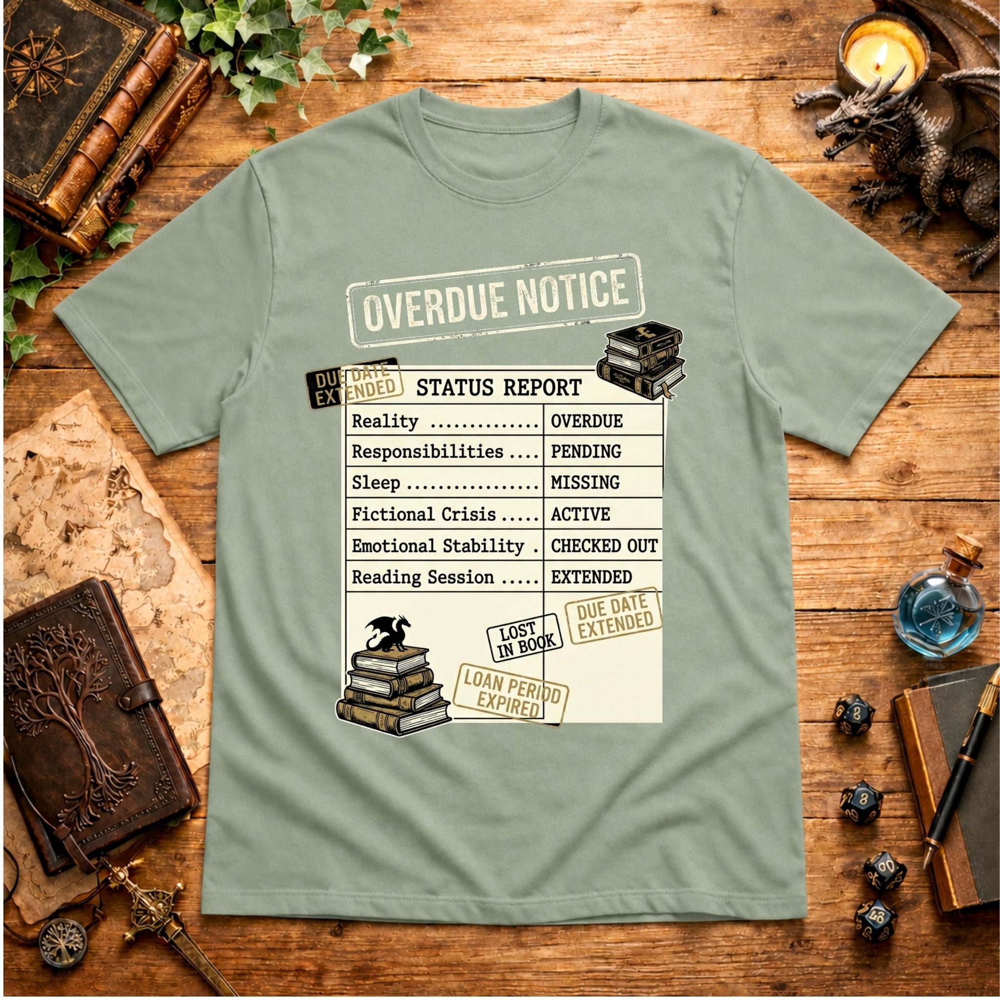 Overdue Notice T-Shirt