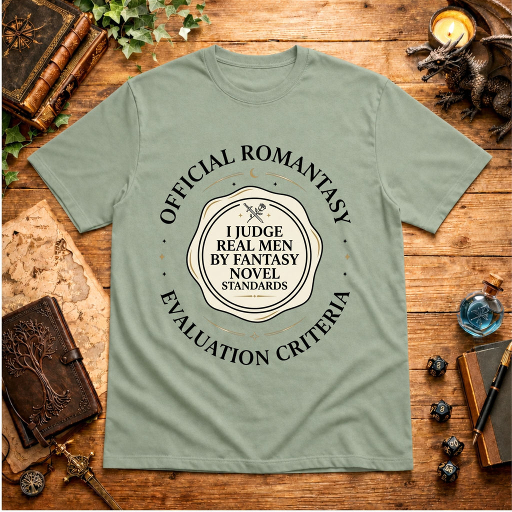 Romantasy Stamp T‑Shirt