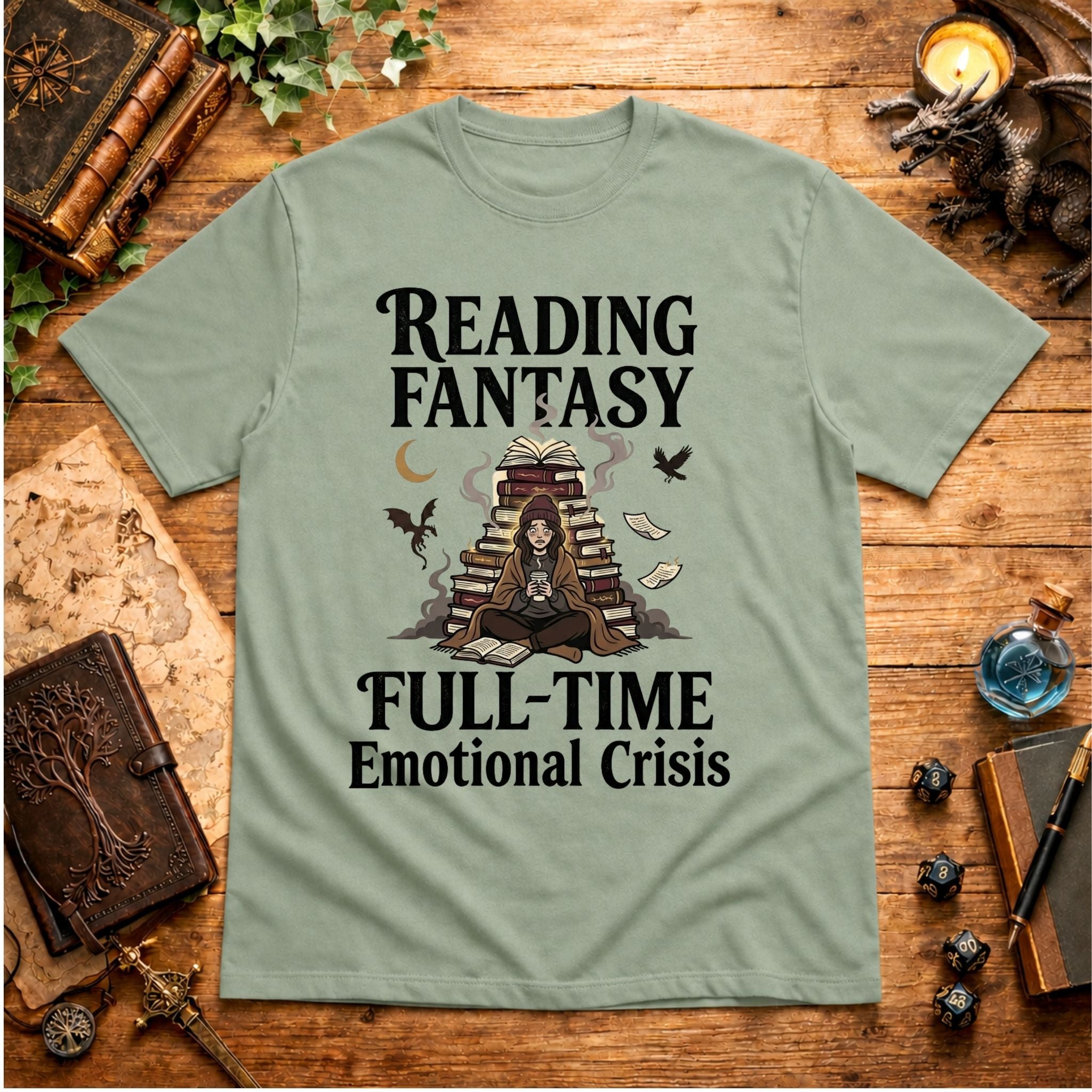 Reading Fantasy T-Shirt