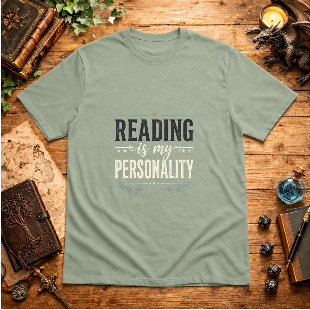 Reading Is My Personality T‑Shirt
