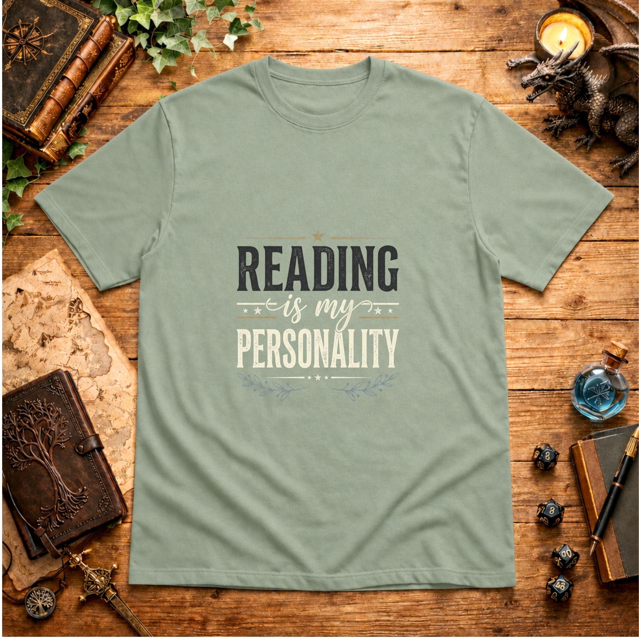 Reading Is My Personality T‑Shirt