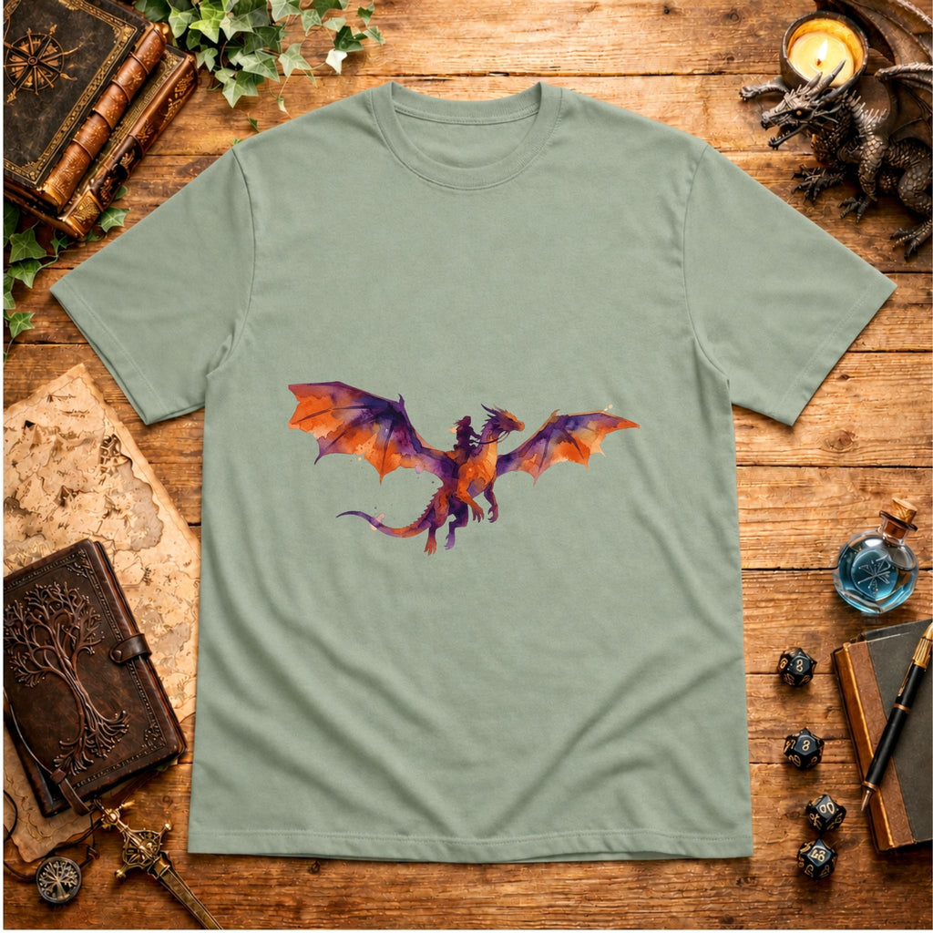Watercolor Dragon Wings T-Shirt