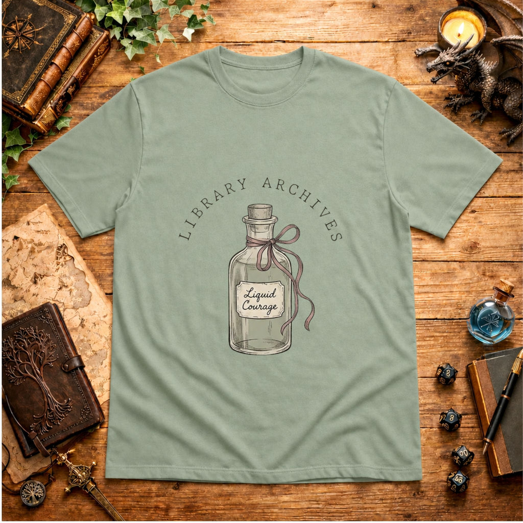 Library Archives Potion Bottle T-Shirt