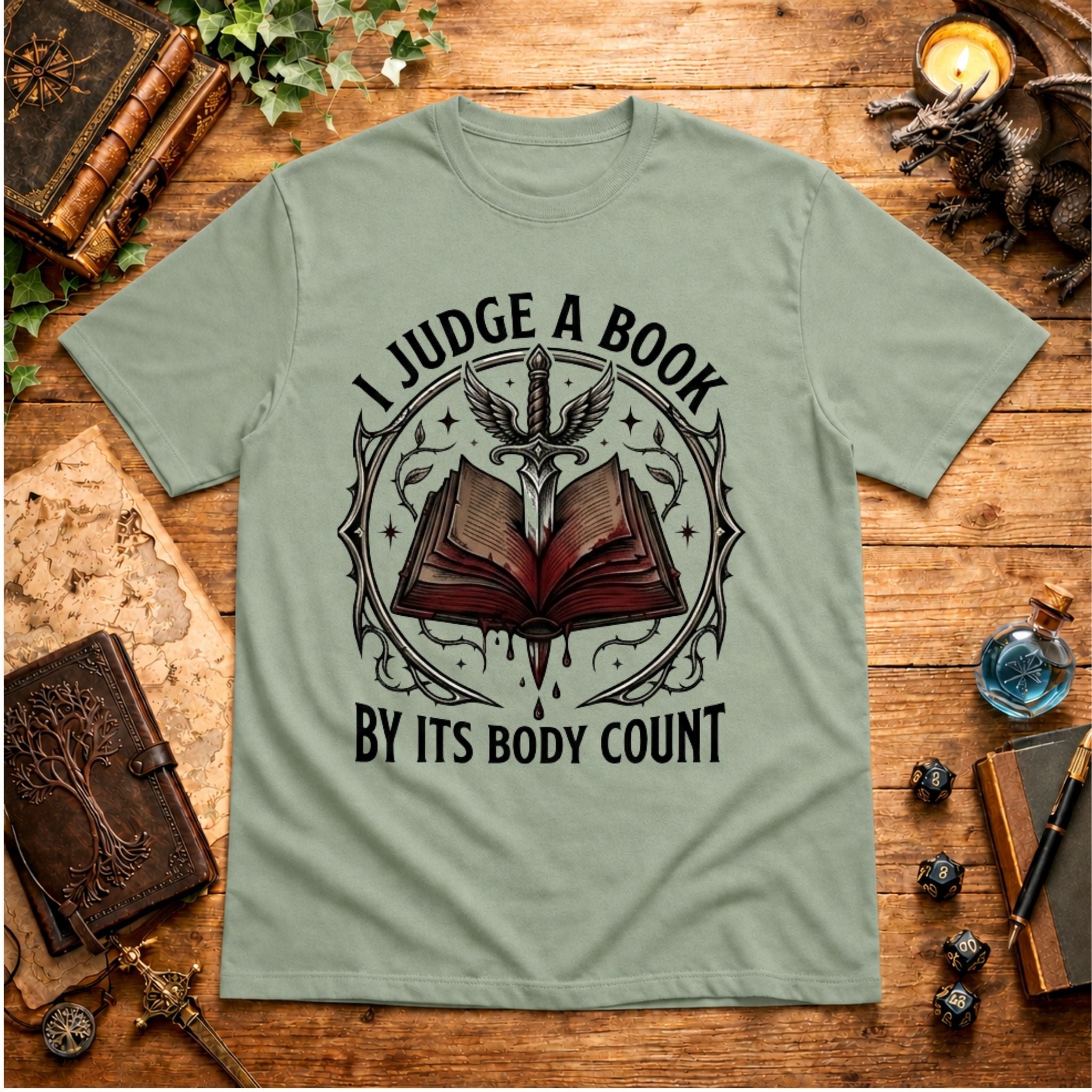 I Judge a Book by Its Body Count T-Shirt