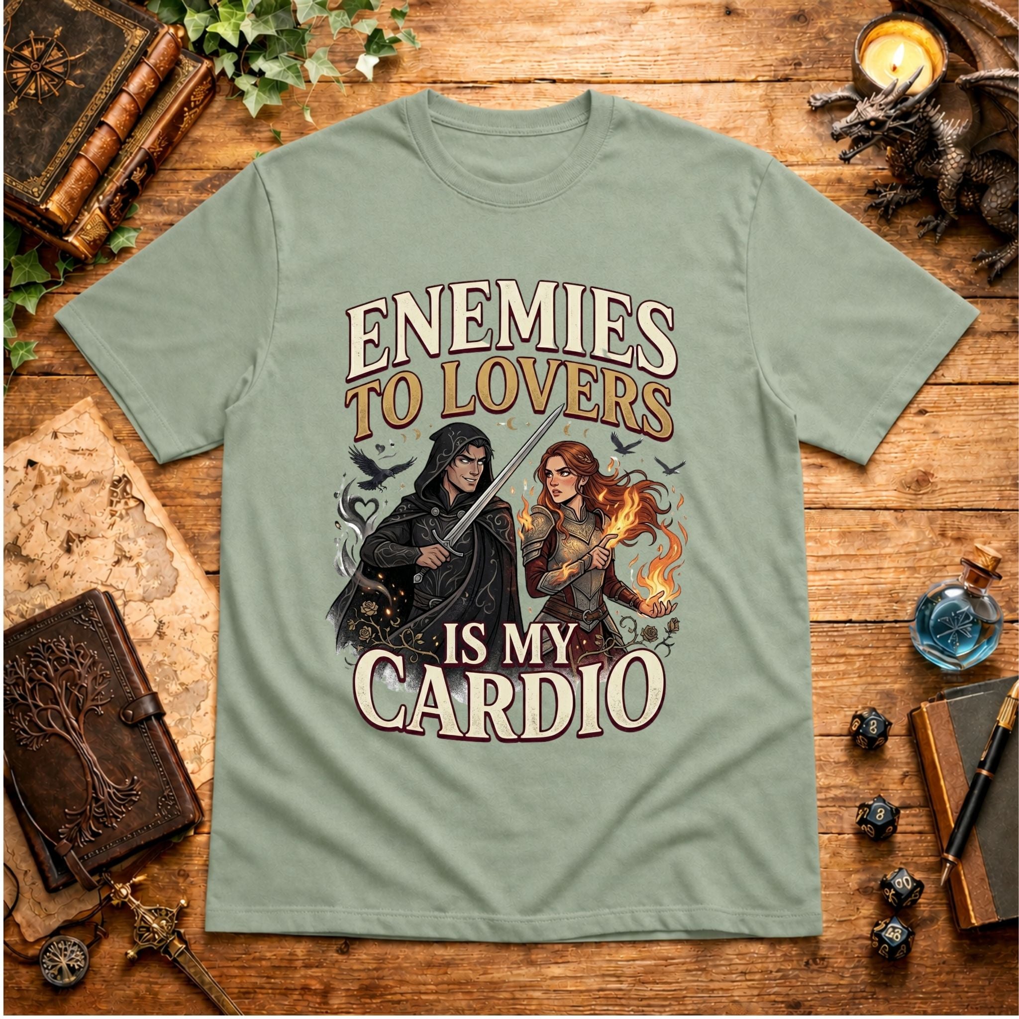 Enemies to Lovers is My Cardio T-Shirt