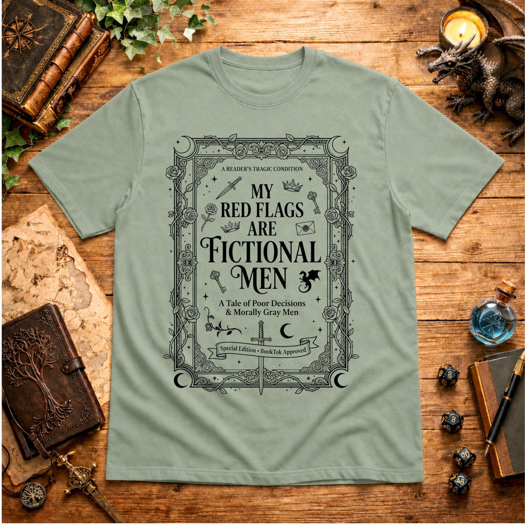 My Red Flags Are Fictional Men T-Shirt