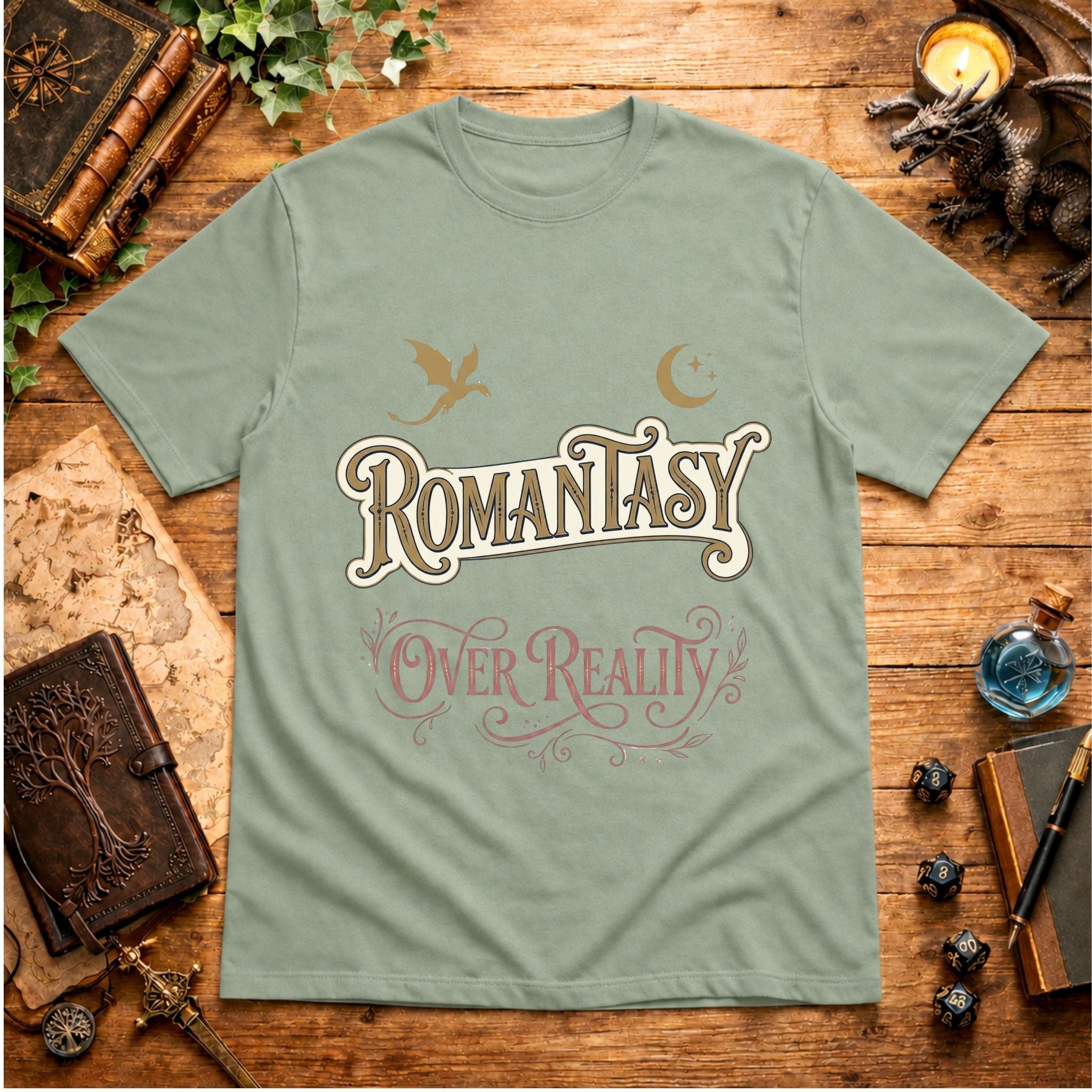 Romantasy Over Reality T-Shirt