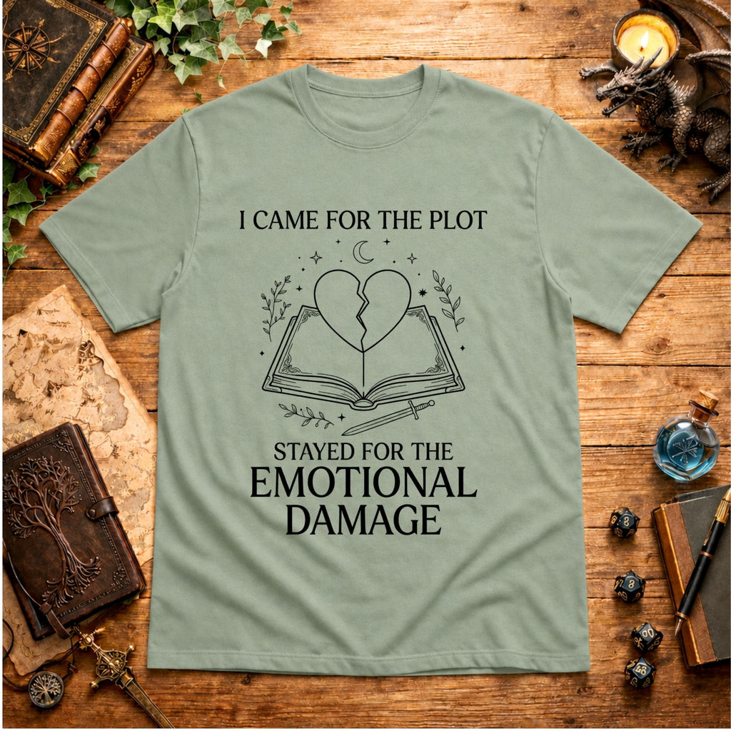 I Came for the Plot T‑Shirt
