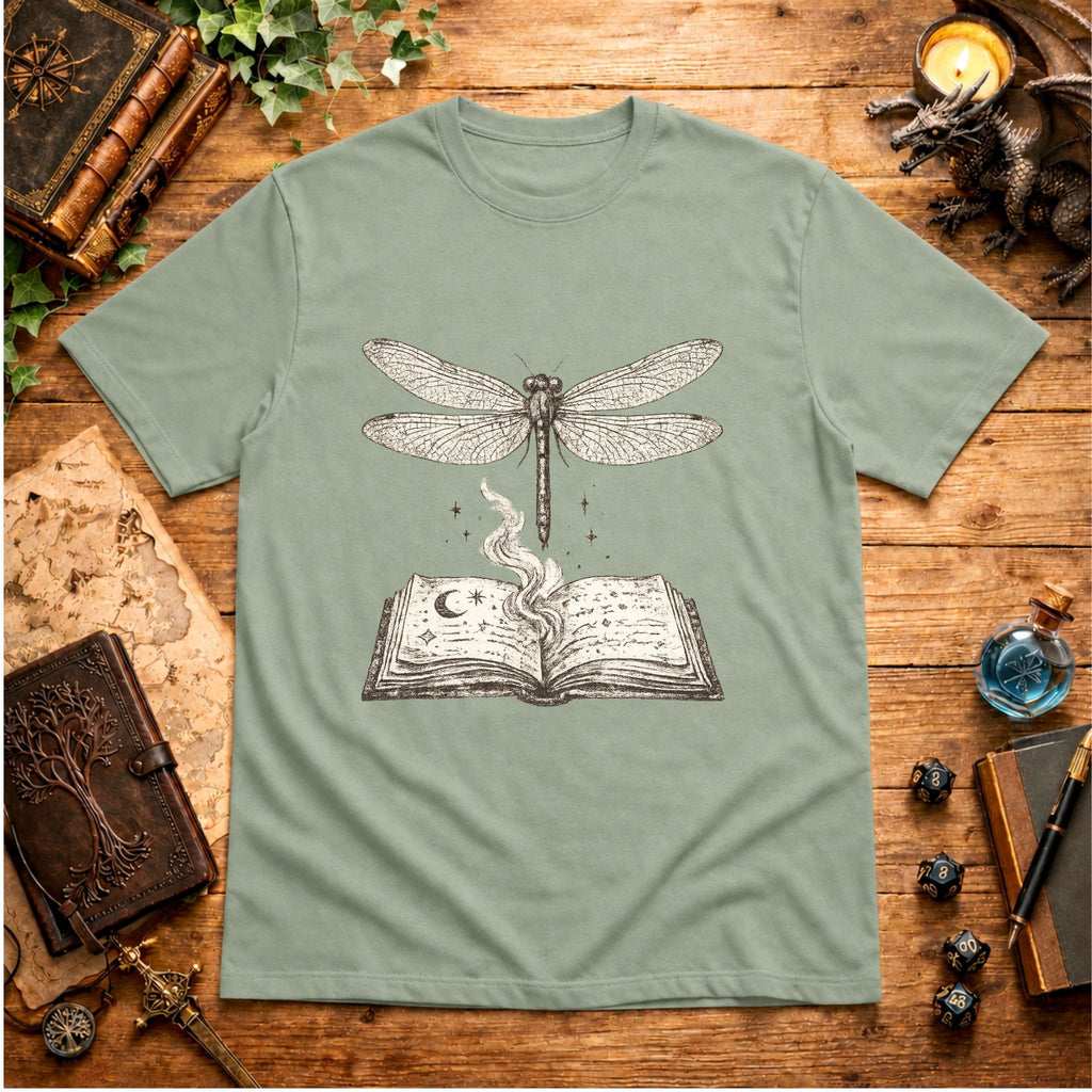 Dragonfly Spellbook T-Shirt
