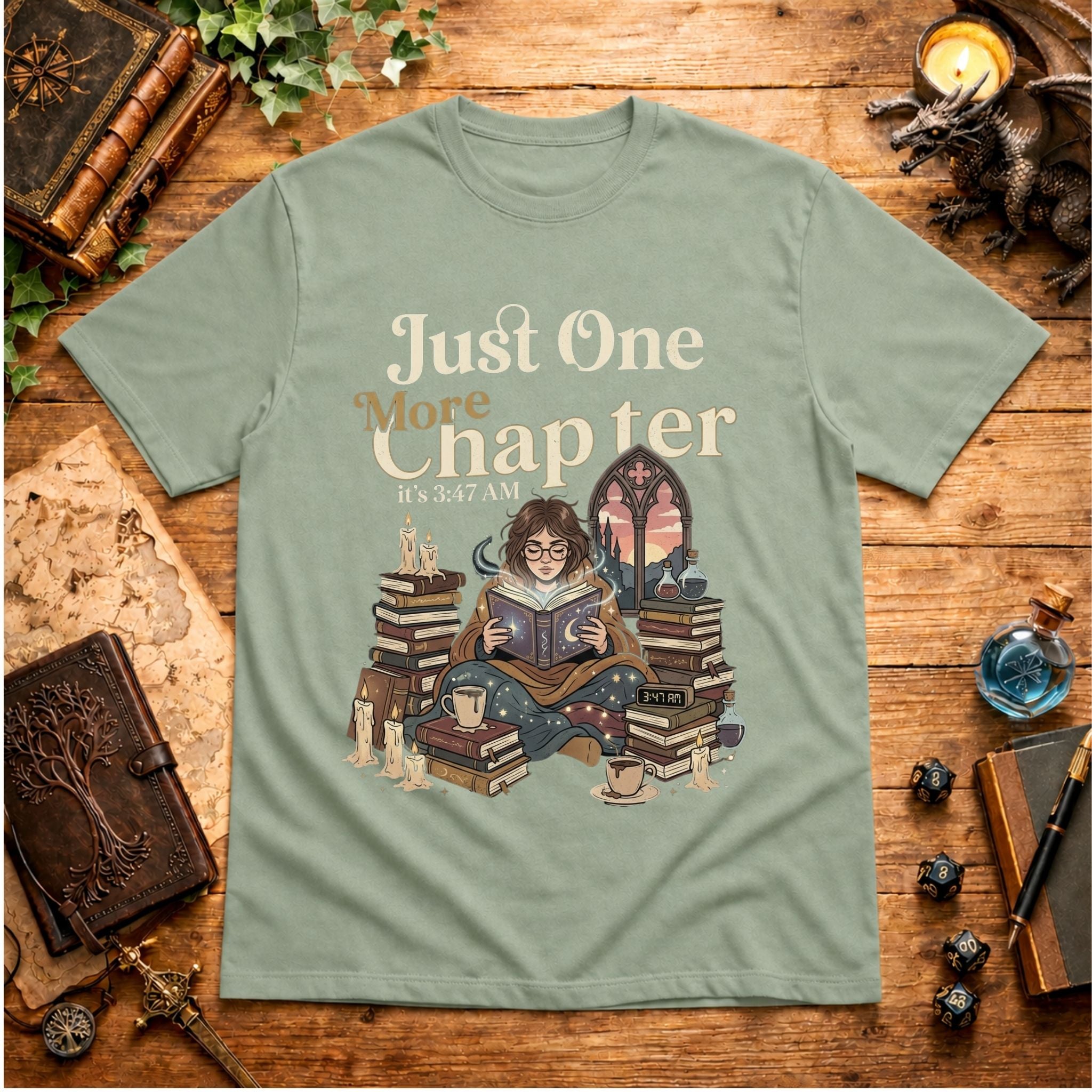 Just One More Chapter T-Shirt