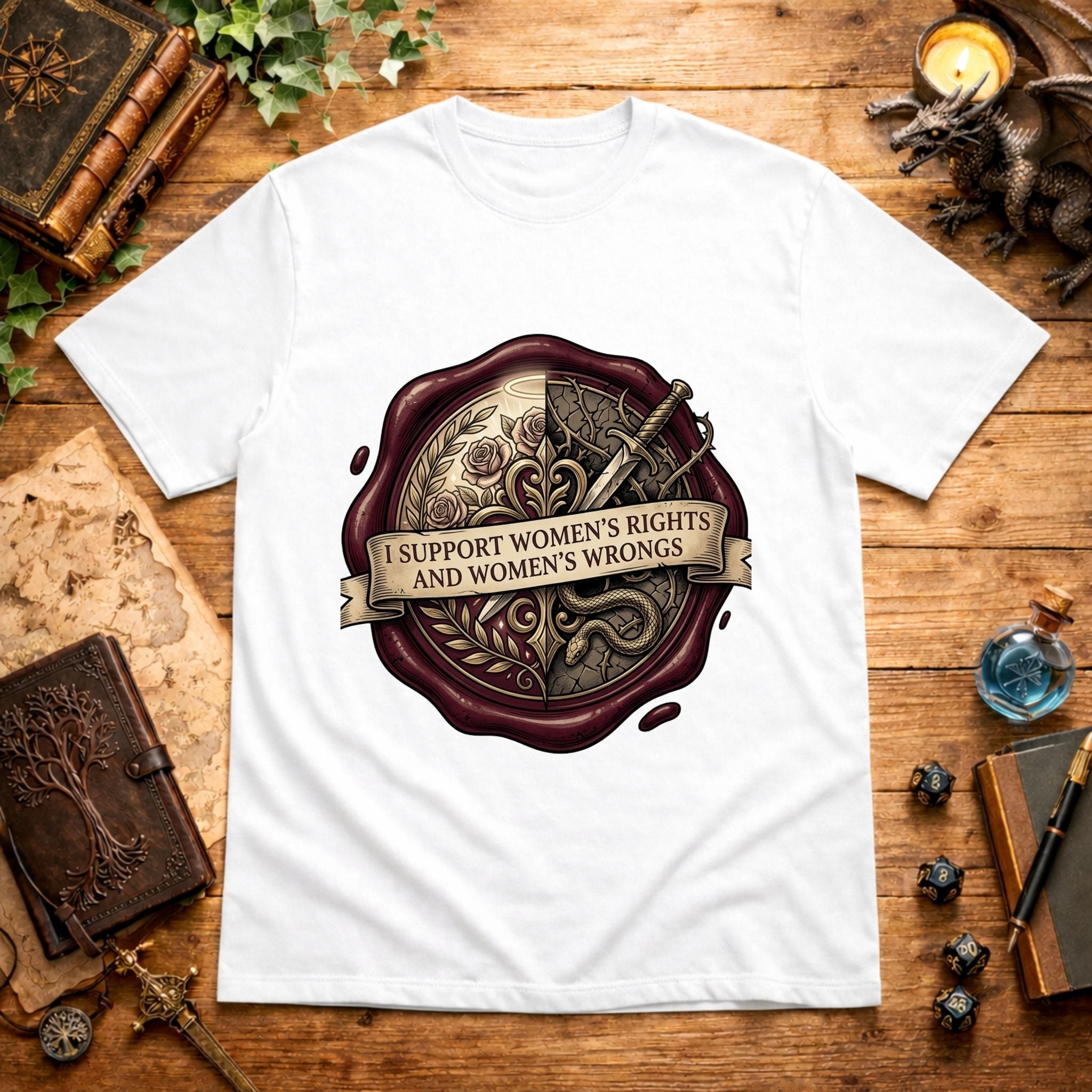 Support Rights And Wrongs T-Shirt