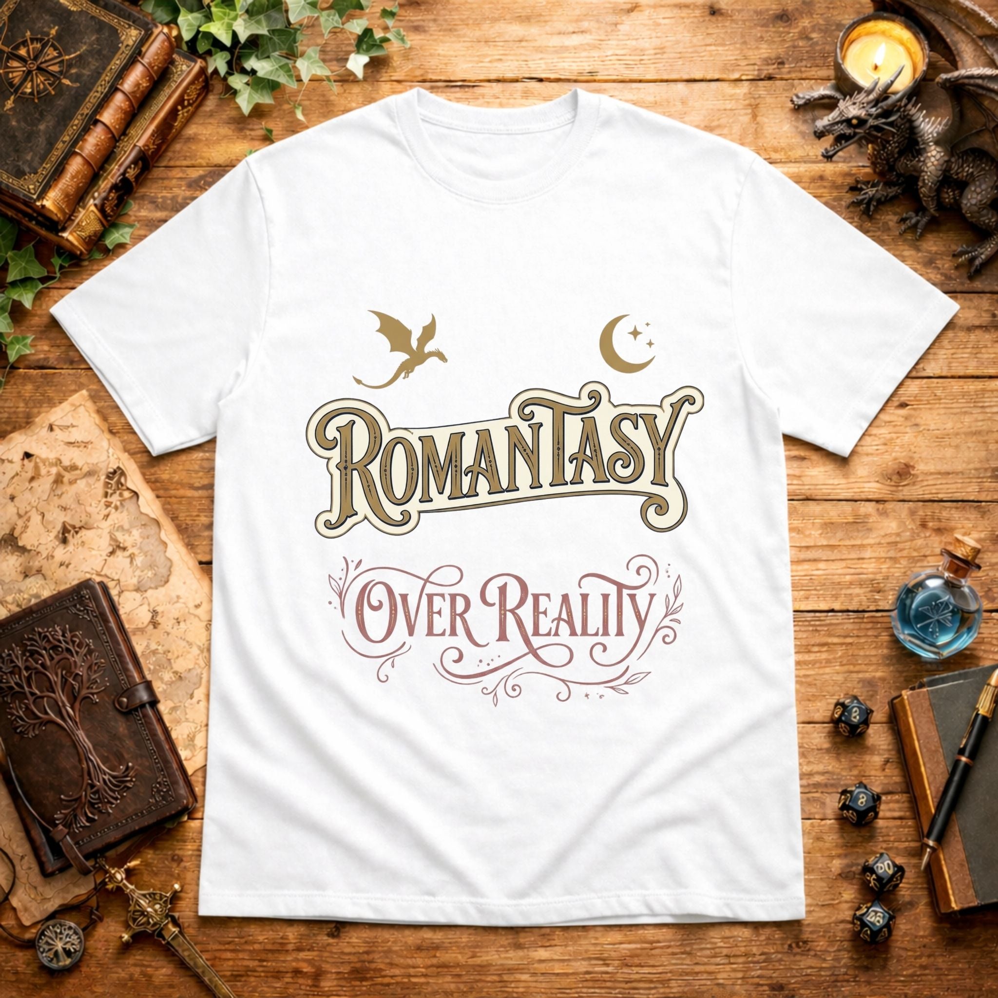 Romantasy Over Reality T-Shirt