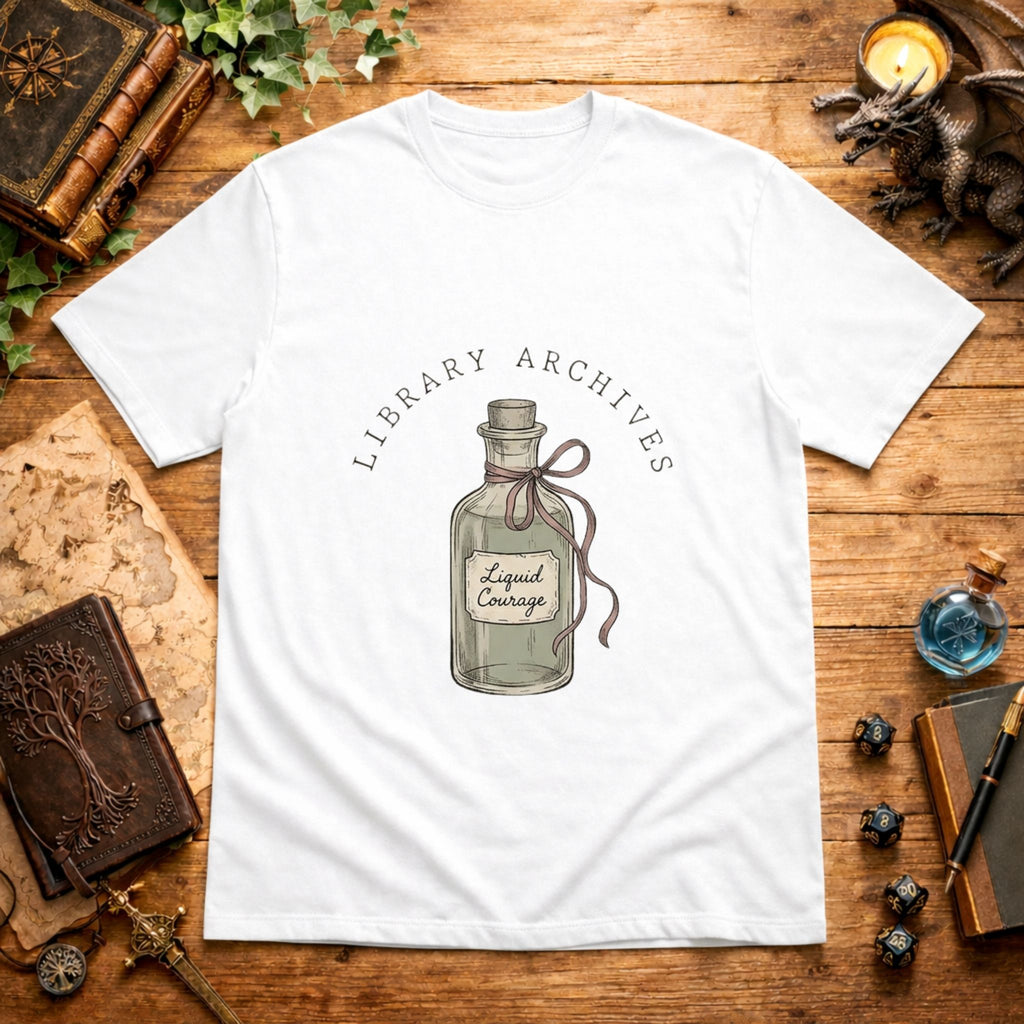 Library Archives Potion Bottle T-Shirt