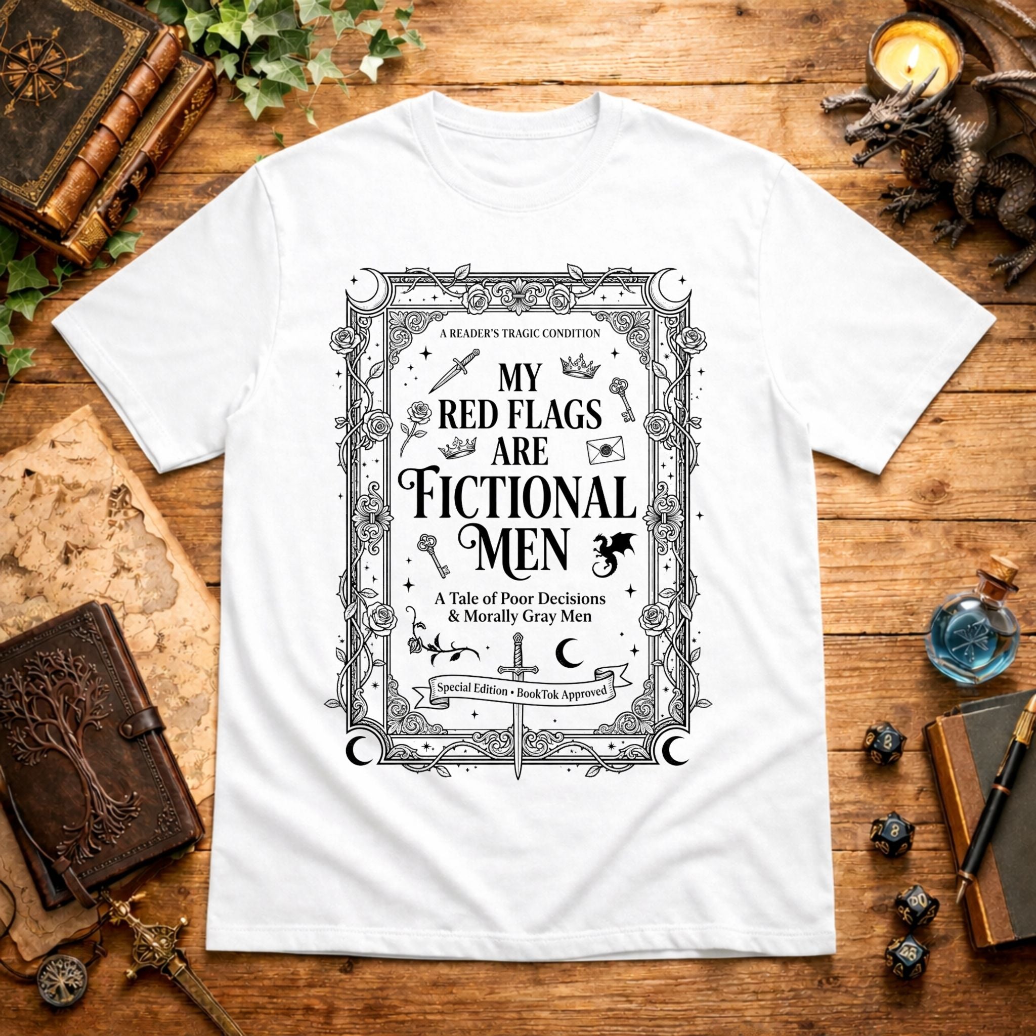 My Red Flags Are Fictional Men T-Shirt