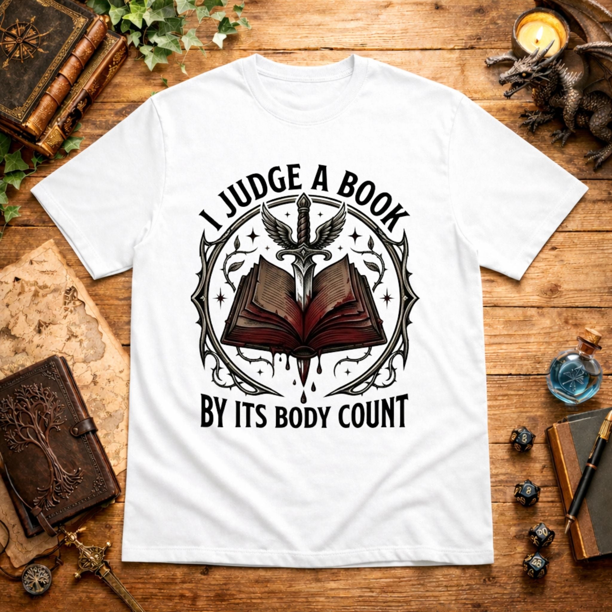 I Judge a Book by Its Body Count T-Shirt