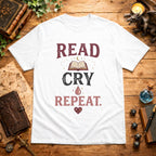 Read, Cry, Repeat T-Shirt
