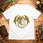 Golden Dragon Rose T‑Shirt