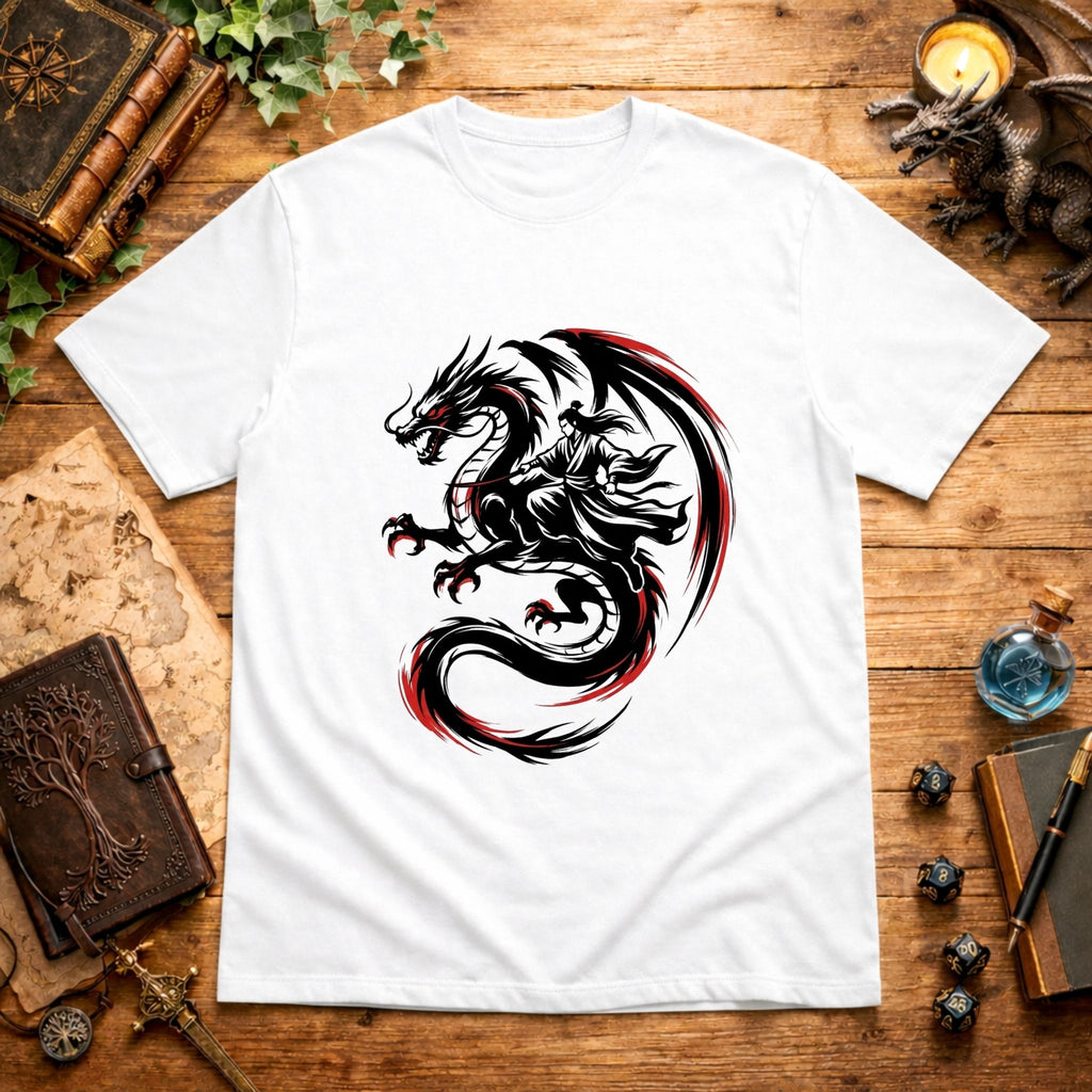 Black Red Dragon T-Shirt