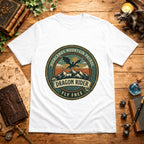 Highlands Mountain Patrol Dragon Rider T-Shirt | Vintage Adventure Logo